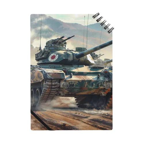 陸上自衛隊の戦車　kouchan 1616 Notebook