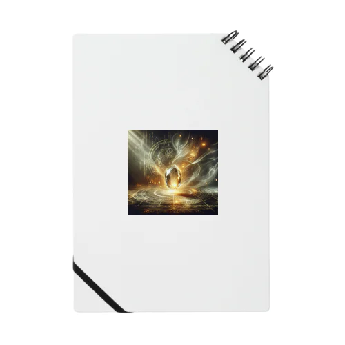龍神のエネルギーが凝縮されたパワーストーン Notebook