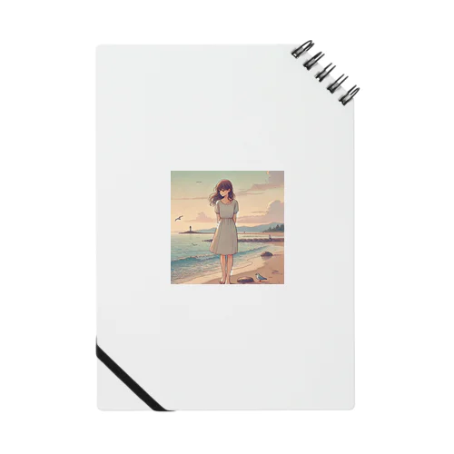 海辺の女の子 Notebook