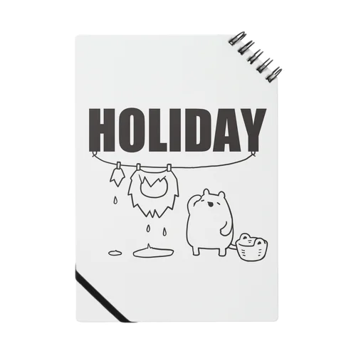 【HOLIDAY】ライオンさんの休日 Notebook