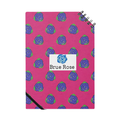 Brue Rose ビビッドピンク  Notebook