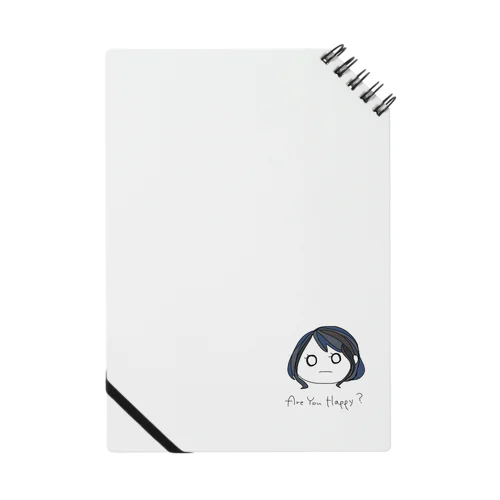 青色の女の子 Notebook