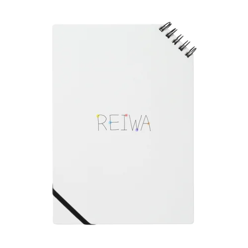 REIWA_水玉文字 Notebook