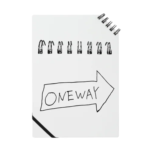 ONE WAY  Notebook