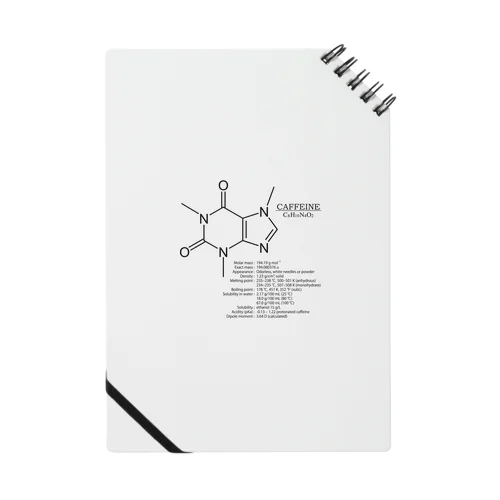 【コーヒー好きに捧ぐ】カフェイン(お茶・コーヒーに含まれる)：化学：化学構造・分子式 ノート