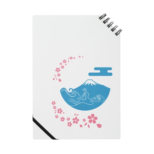富士山・桜 Notebook
