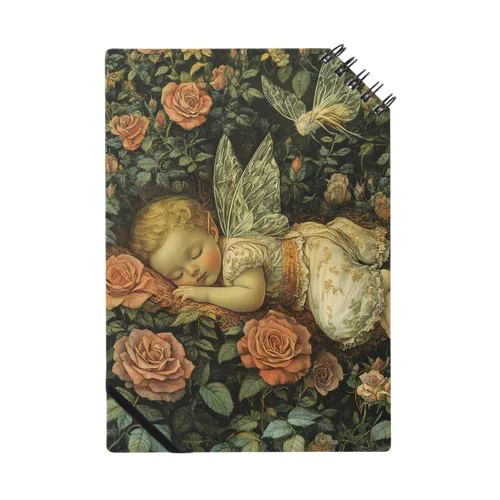 薔薇園の眠り姫 - Sleeping Fairy in the Rose Garden Notebook