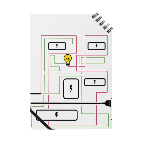 コンセントと豆電球。 ノート