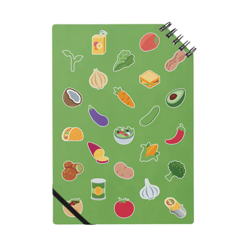 🍅 絵文字 野菜うまいだろ 🥒 Notebook