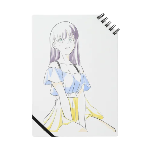 ロングの女の子 Notebook