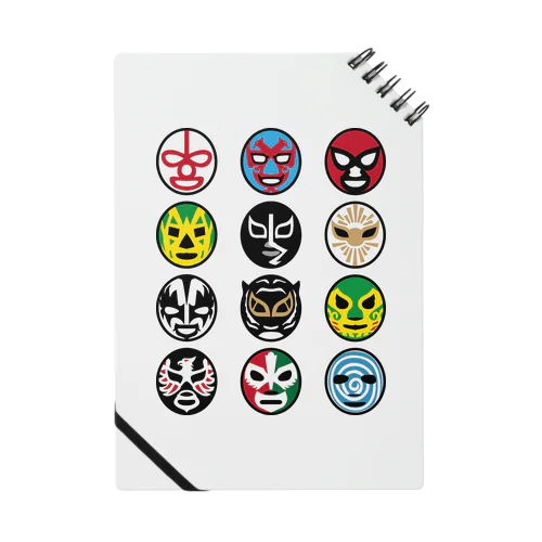 MASKMAN TWELVE DOS Notebook