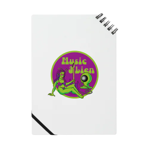 MUSIC ALIEN Notebook