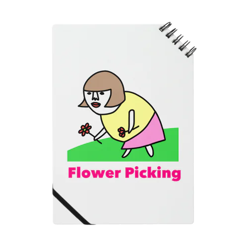 Flower Picking Notebook