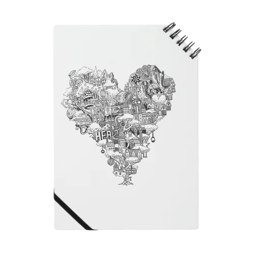 heart tree Notebook