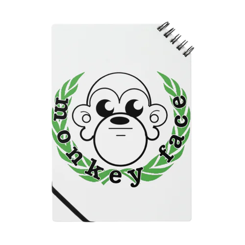 jin's Collection monkey FACE Notebook