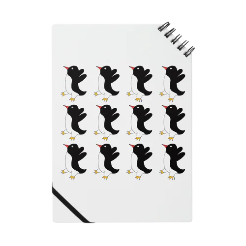 アデリーペンギンいっぱい【WAROLIER-ワロリエ】  Notebook