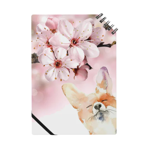 Foxy Spring Sytle Notebook