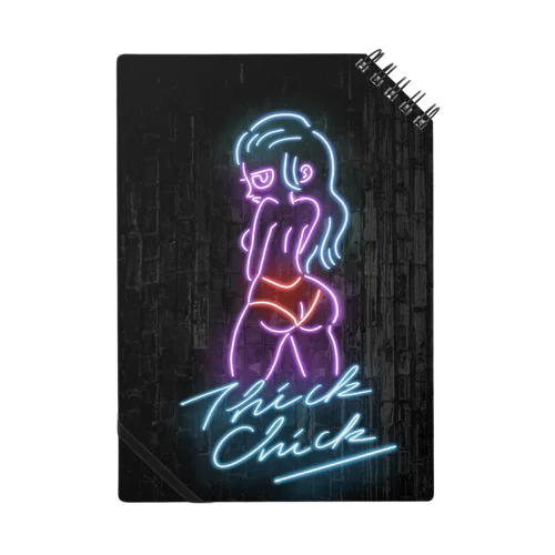 neon gal Notebook