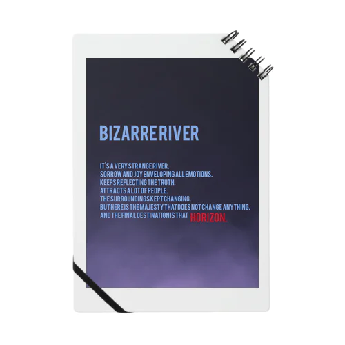 HORIZON BIZARRE RIVER collection  Notebook