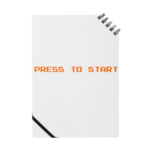 Press To Start Notebook