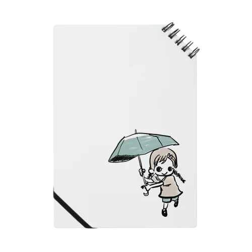 ぽんすけ傘差し Notebook