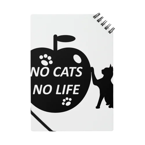 NO CATS NO LIFE Notebook