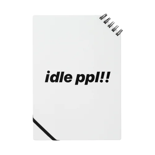 idle ppl!! ノート