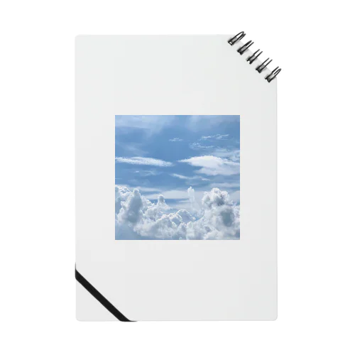青空、雲、空と雲 Notebook