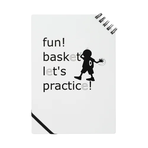 Fun! Basket Black ノート