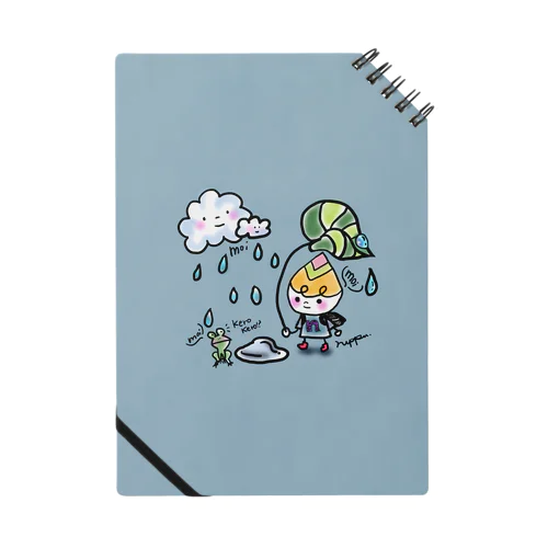 Tsubomiちゃん　雨も大好きシリーズ　B Notebook