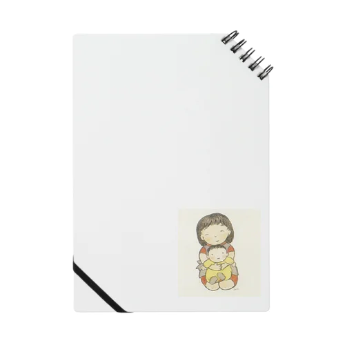 ふーちゃんの絵　お母さんと赤ちゃん Notebook