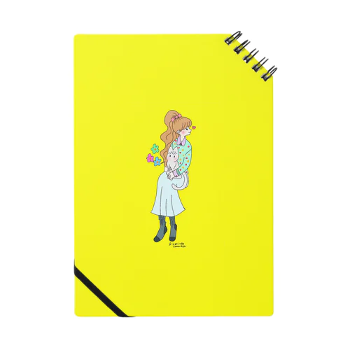 女の子と猫 Notebook