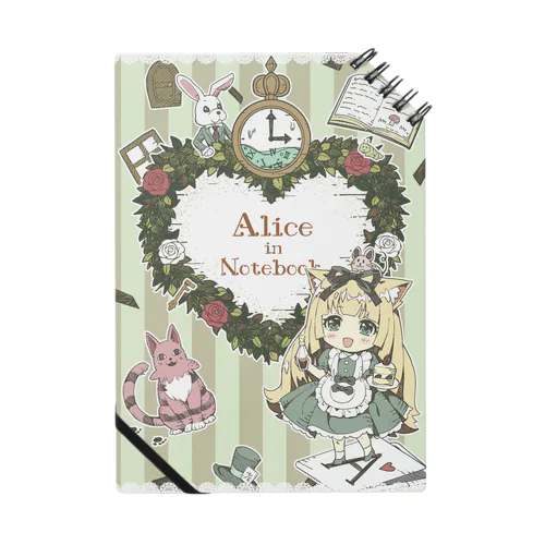 Alice in Notebook　グリーン Notebook