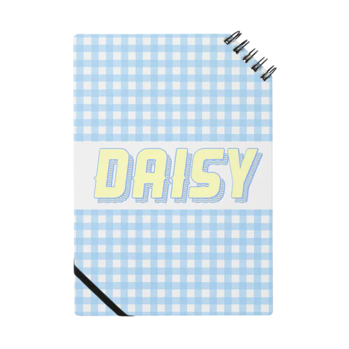 Daisy's Note / GINGUM CHECK PATTERN Notebook