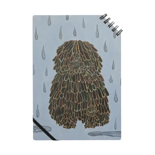 雨の、かしこいプーリー犬。3さい。 Notebook