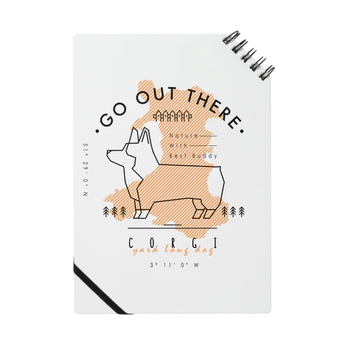 GO OUT THERE Notebook