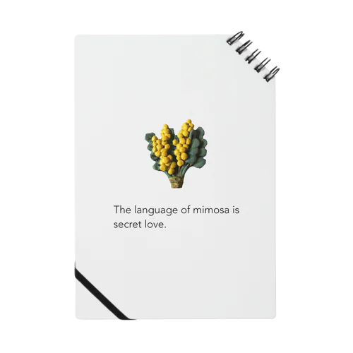 mimosa花言葉 Notebook