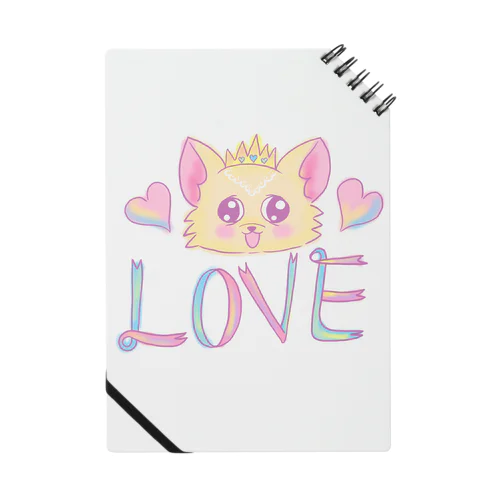 おにぎりチワワ メルヘンチワワ NAMACOLOVE LOVELOVE Notebook