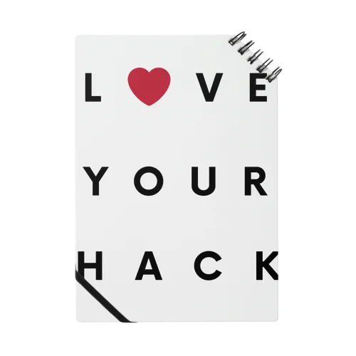 LOVE YOUR HACK ノート