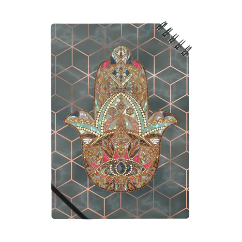 NINKOLER-HAMSA HAND-BLACK Notebook