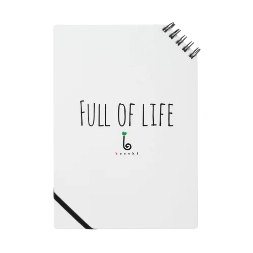 FULL OF LIFE Notebook