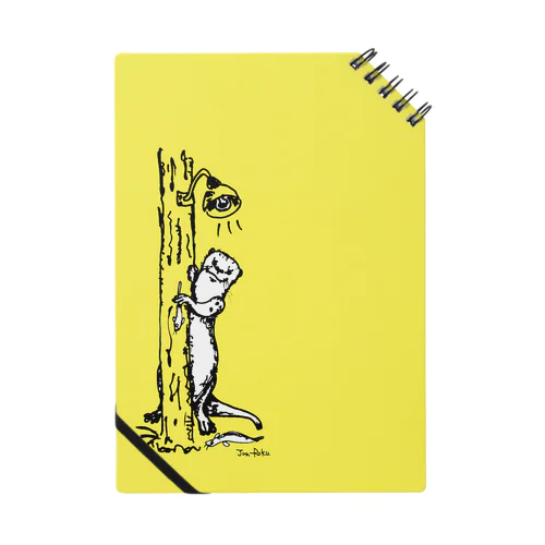 カワウソちらり（yellow） Notebook