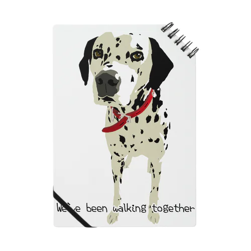 Walk with Dalmatian Notebook