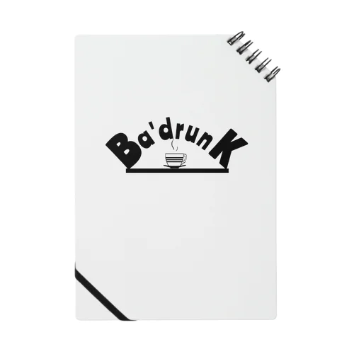 Ba'drunk newブランドロゴシリーズ Notebook