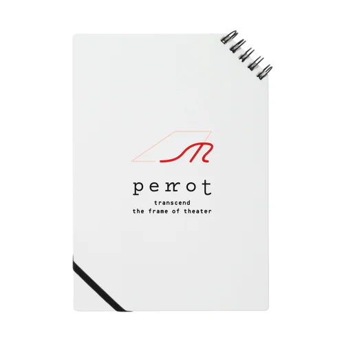 perrotロゴグッズ Notebook