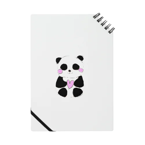 Panda with love  Notebook
