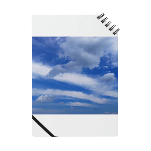 空と雲　DATA_P_131　sky　cloud Notebook