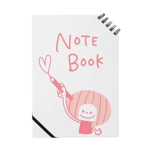 pink note Notebook