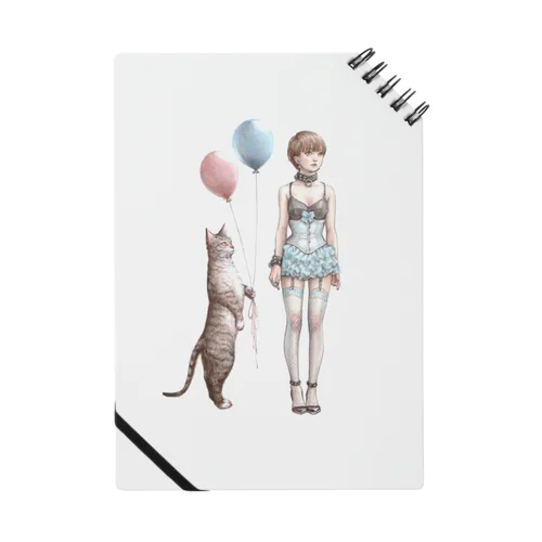 ネコと少女 Notebook
