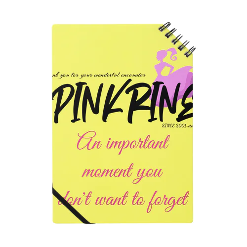 【Pink Rine】オリジナル Notebook